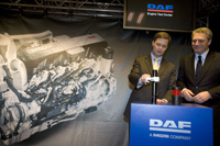 Dutch Prime Minister Balkenende opens new DAF Engine Test Center - ultra-modern and with the highest regard for the environment