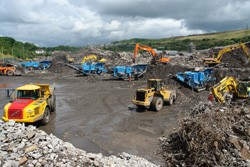 Four TEREX® PEGSON Tracked Crushers on Major Regeneration Project of Former Steelworks Site in UK