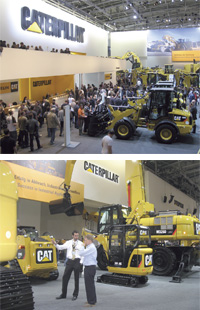 CATERPILLAR на световното изложение bauma 2010