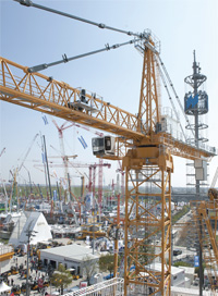 Небето над bauma 2010