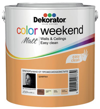 Dekorator Color Weekend мат e нова концепция в предлагането