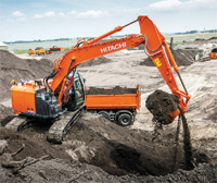 Новото поколение Zaxis-6 на Hitachi Construction Machinery в средния клас багери