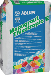 Разтвор за саниране на бетон Mapegrout Thixotropic E от МАПЕИ